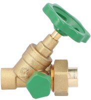 Schrägsitzventil mit Lötanschluß 15mm -...