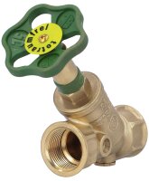 Schrägsitzventil DIN-DVGW mit Rückflußverh. DN 15 1/2"