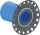 Leckagen-Bauhülse DN15 (1/2") Farbe gelb