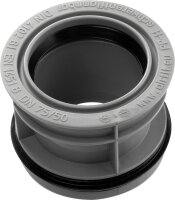 Abwasserinnenreduzierstück DN 75 x 50