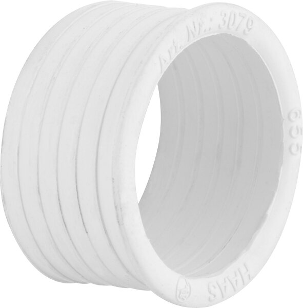 Gumminippel für Siphonrohre mit Spitzende 40/50