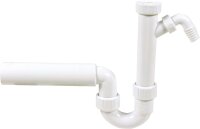 Kunststoffsiphon 11/2 DN 50 mit Schlauchverschraubung ***...