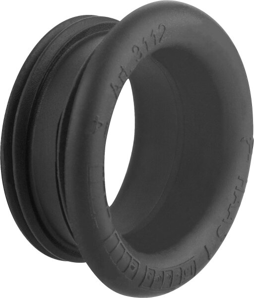 Ablaufverbinder 11/4"x 32 mm, Außen-Ø 42 mm für Gusseisenrohre , Schwarz