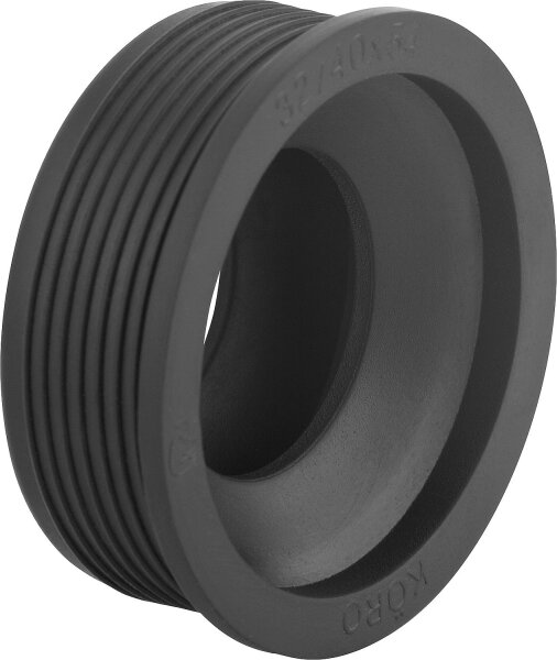 Duo-HT-Gummi-Nippel  NW 32/40 54 mm