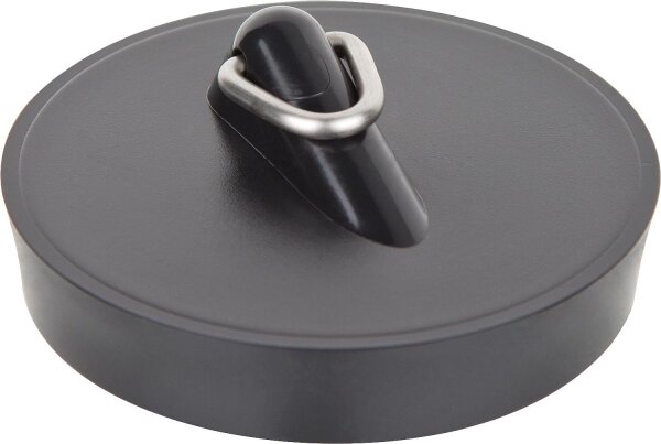 Ventilstopfen mit Dreieckbügel oberer Ø 50,5 mm, Spühlbeckenventil schwarz
