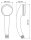 Handbrause Luna Mono 1 Strahlart Ø 81 mm chrom