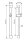 Brause-Set Luna 900 mm, 5 Strahlarten Ø 81 mm chrom