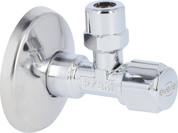 Eckventil EVENES DN15 (1/2") selbstdichtend mit ELB