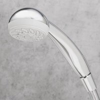 Handbrause Tetis 3 Strahlarten ø 71 mm chrom