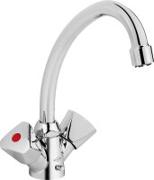 Zweigriff Waschtischmischer Etou Ausladung 134 mm...