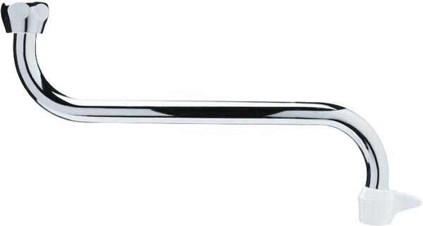 S-Auslauf 1/2" 200mm mit Handschutz