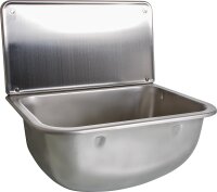 Edelstahl-Ausgussbecken 450 x 330 x 465 mm