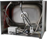 Edelstahl-Hygienebecken berührungslose...