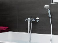 Zweigriff Wannenmischer Etou Ausladung 105 mm chrom