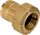 Messing Anschlussverschraubung mit IG Typ 860 1"x32mm