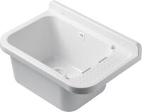 Kunststoff - Ausgussbecken grau, 550x340x210mm