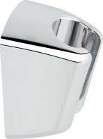 Wandbrausehalter mit konischer Aufnahme aus ABS chrom