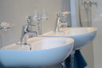 Waschtischmischer Rumba II Ausladung 116 mm chrom