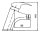 Bidetmischer Rumba II Ausladung 119 mm chrom