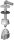 WC-Sitz TWIST Standard,aus Duroplast, Weiß