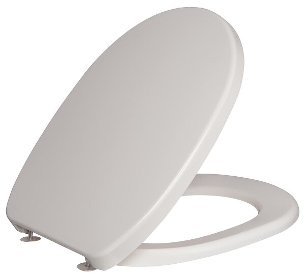 WC-Sitz Twist mit Edelstahlscharnier pergamon aus Duroplast