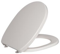 WC-Sitz Twist mit Edelstahlscharnier pergamon aus Duroplast