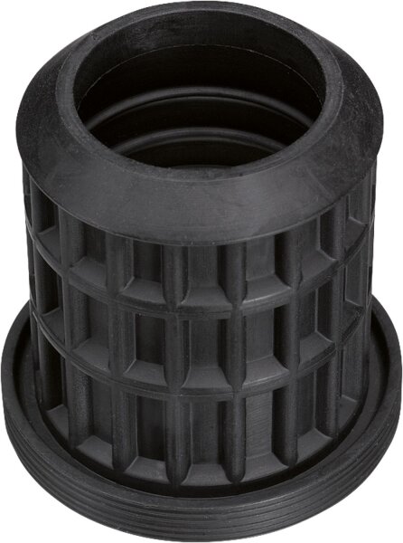 Reduziermuffe DN 50/40 schwarz