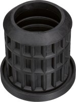 Reduziermuffe DN 50/40 schwarz