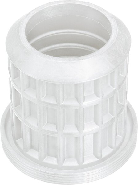 Reduziermuffe DN 50/40 weiss