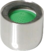 Spar-Strahlregler ohne Prüfzeichen AG M24X1 mit Gummidichtung Spar-4,5 l/min  ""VPE 10 Stk.""