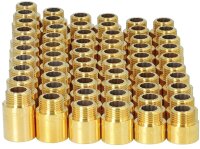 Hahnverlängerungspaket Messing, DN15 1/2"...