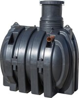 Erdspeicher Comfort 5000 Liter LxBxH: 2380x1860x2535mm