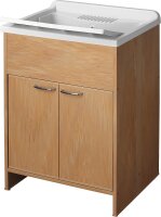 Waschtrog mit Unterschrank mit 2 Türen LxBxH:...