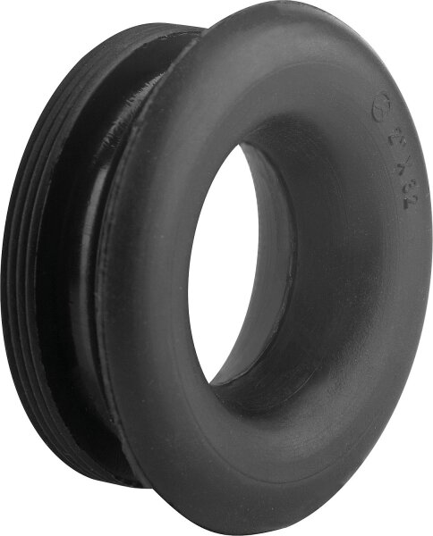 Gewinde-Nippel (Herberger Nippel) 2 " x 32 mm Gummi-Qualität Art. 3116