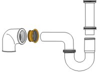 Gewinde-Nippel (Herberger Nippel) 2 " x 40 mm...