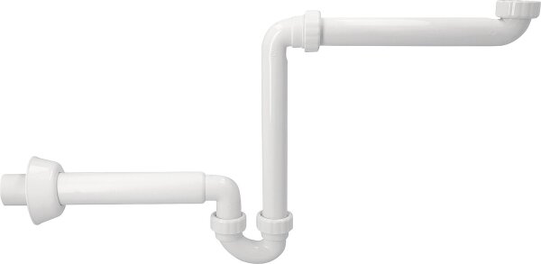 PP - Raumsparsiphon 1 1/4" x 40mm