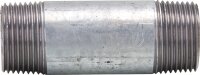 Rohrdoppelnippel, verzinkt 1/2", 70 mm AG/AG...