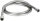 Brauseschlauch silverline DN15-2000 mm silber-hochglänzend beidseitiger Drehwirbel