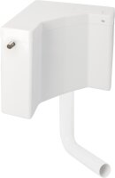 Eck-Spülkasten 1-Mengen mit Spülrohr komplett