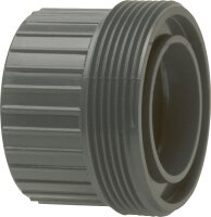 PVC-U - Klebefitting Einschraubteil mit Klebemuffe, 63 mm