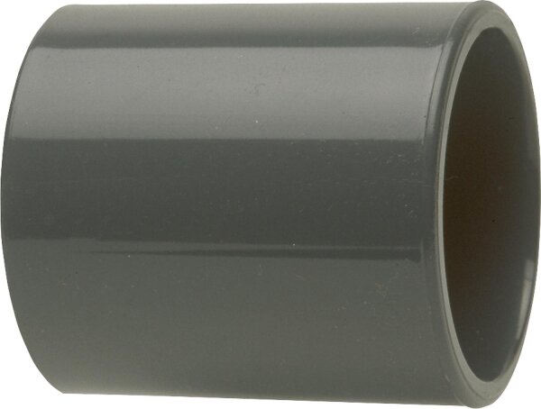 PVC-U - Klebefitting Muffe, 50 mm