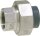 PVC-U - Klebefitting Rohrverschraubung PVC-U/V2A, 20 mm x 1/2", IG
