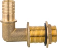 Tankdurchführung 90° Messing AG 1" x...