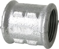 Tempergussfitting verzinkt Nr. 271 Muffe mit Rechts- und...