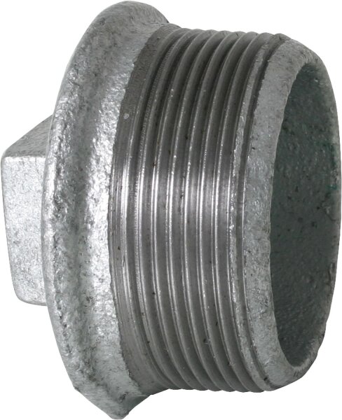 Tempergussfitting verzinkt Nr. 290 Stopfen, Ø 3/8"