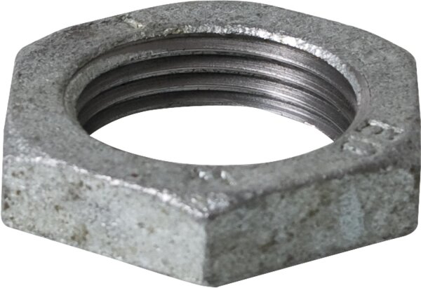 Tempergussfitting verzinkt Nr. 310 Gegenmutter, Ø 1/2"