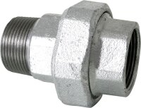 Tempergussfitting verzinkt Nr. 341 Verschraubung konisch...