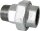 Tempergussfitting verzinkt Nr. 341 Verschraubung konisch dichtend, Ø 2 1/2"