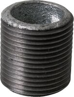 Tempergussfitting verzinkt Nr. 531 Einfacher Nippel, Ø 3/8"