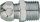 Gerade-Verschraubung mit AG 3/8" x 10 mm